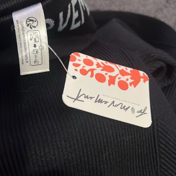 Free People Long Haul Logo Leggings Black Athletic Women's - Picture 5 of 6